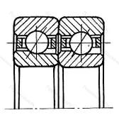 Модификация подшипника 2-436104К5 размер 20x42x24 от производителя  ГПЗ-4