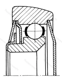 Модификация подшипника 260703КУW 3 размер 17x62x20/24 от производителя  ГПЗ-1