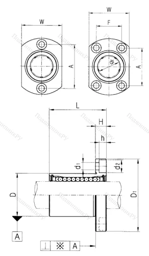 Подшипник LMH 20 UU в Нижнем Новгороде