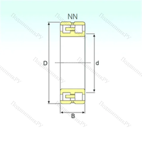 Подшипник роликовый радиальный NN 3022 TN 9/SP