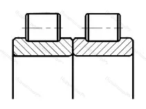 Модификация подшипника 712509У3 размер 45x74,5x23 от производителя  ЕПК