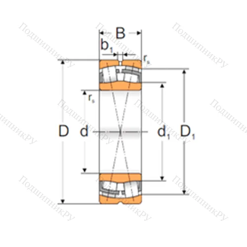 Подшипник роликовый радиальный самоцентрирующийся 22312 W 33 от производителя  MPZ