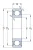 Однорядный шариковый подшипник 61904 2RZ от производителя  SKF
