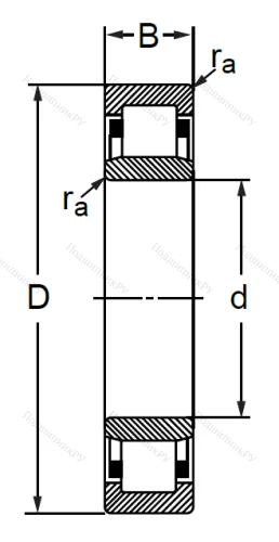 Цилиндрический роликовый подшипник 32330 Л (NU 330 M) в Нижнем Новгороде Цилиндрический роликовый подшипник 32330 Л (NU 330 M) в Нижнем Новгороде