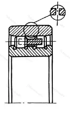 Подшипник  NN 3038 (3282138) размер 190x290x75 от производителя  SKF
