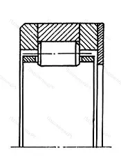 Модификация подшипника В0-422048У размер 7,8x18x10,9 от производителя  ГПЗ-3