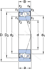 Подшипник S 71912 CB/HCP 4A в Нижнем Новгороде
