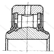 Подшипник  283045 размер 5x60x9/12,5 от производителя  ГПЗ-3