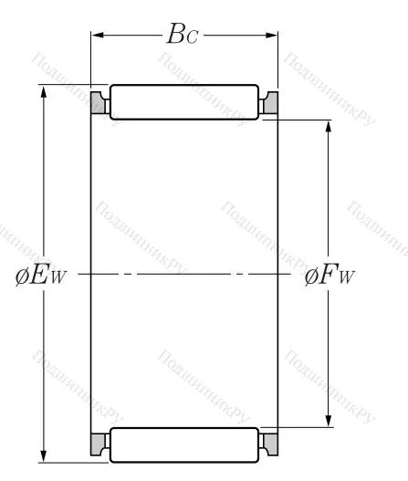 Подшипник K 12x15x13 V 1 JP (NTN) в Нижнем Новгороде