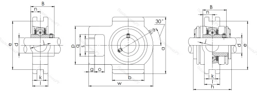 Подшипниковый узел UCT 212 в Нижнем Новгороде