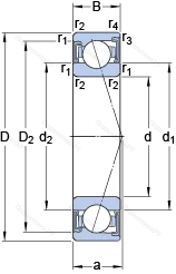 Подшипник S 71903 CD/P 4A в Нижнем Новгороде