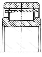 Модификация подшипника 954712К4 размер 60x120x58/60 ГПЗ-10 от производителя  ГПЗ-10