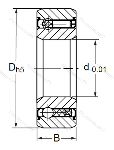 Подшипник обгонной муфты  CSK 30 2RS в Нижнем Новгороде