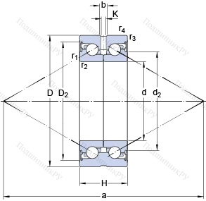 Подшипник BEAS 020052 C-2RSL в Нижнем Новгороде