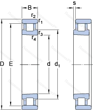Подшипник N 1016 KPHA/SP