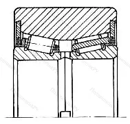 Подшипник  537814 размер 70x158,8x59,625 от производителя  ГОСТ