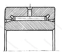 Подшипник  NA 4905 (4074905) размер 25x42x17 от производителя  SKF
