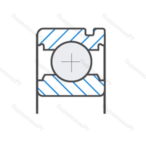 Подшипник шариковый радиальный 3TM-SX 05B 12NC 3PX 1