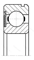 Подшипник  6204-ZN (150204) размер 20x47x14 от производителя  SKF