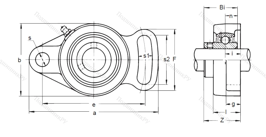 Подшипниковый узел UCFA 204 в Нижнем Новгороде