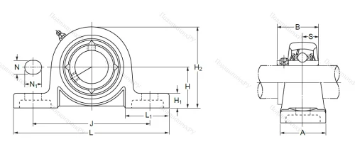 Подшипниковый узел UCP 213 в Нижнем Новгороде Подшипниковый узел UCP 213 в Нижнем Новгороде