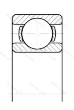 Подшипник  808 размер 40x52x8 от производителя  ГПЗ-2