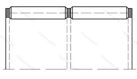 Модификация подшипника 664812Д размер 62x70x45 от производителя  ГПЗ-11
