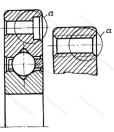 Модификация подшипника 4-186909 размер 45x68x6 ГПЗ-31 от производителя  ГПЗ-31