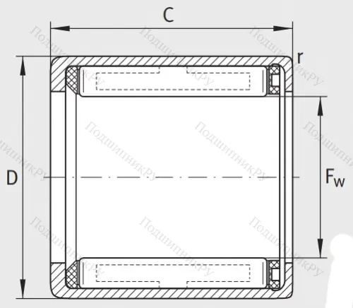 Подшипник обгонной муфты обгонная муфта HF 2520 L 564 в Нижнем Новгороде