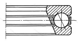 Модификация подшипника 6-218409Л размер 45x100x39 от производителя  ГПЗ-1