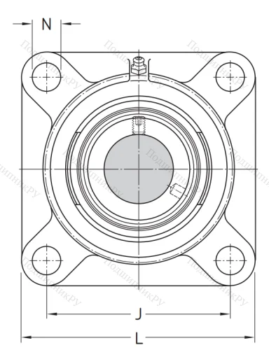 Подшипниковый корпус FY 505 M в Нижнем Новгороде