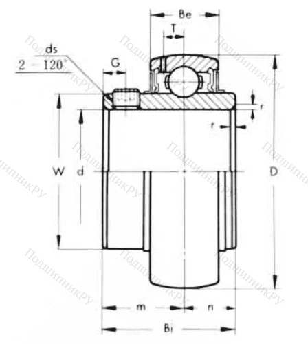 Подшипник MUC 207 FD (ASAHI) в Нижнем Новгороде
