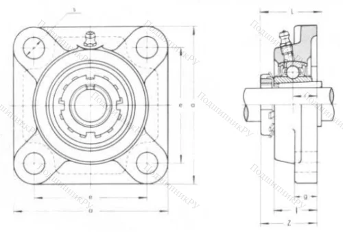 Подшипниковый узел UKF 218 в Нижнем Новгороде