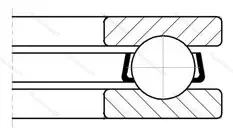 Подшипник 51340M/P 6Q 6 размер 200x340x110 от производителя  SKF