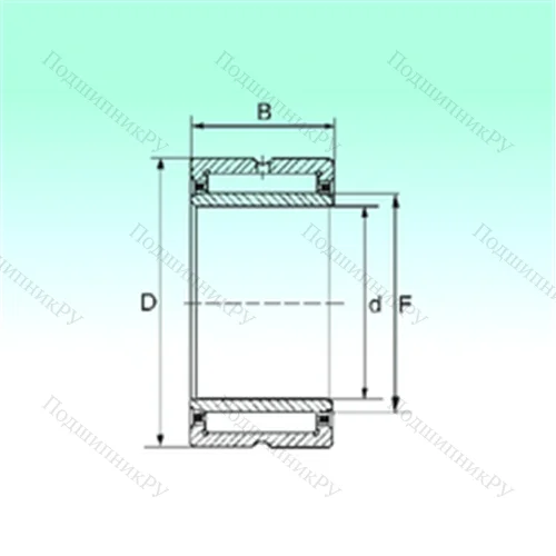 Подшипник игольчатый радиальный NKI 25/20 от производителя  NBS