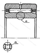 Подшипник  4244110 размер 50x80x30 от производителя  ГПЗ-12
