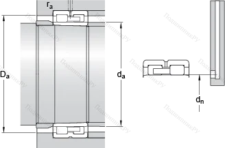 Подшипник NNU 4921 BK/SPW 33 в Нижнем Новгороде