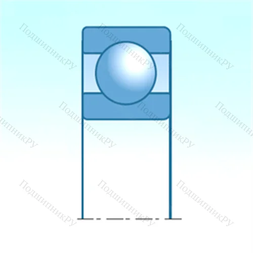 Подшипник шариковый радиальный B 35-68B 1C 3UR от производителя  NSK