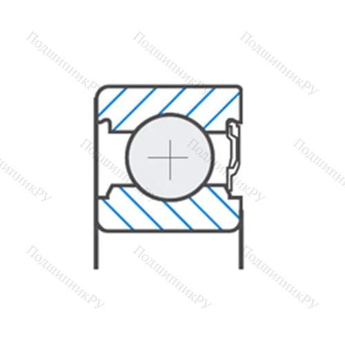 Подшипник шариковый радиальный