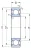 Однорядный шариковый подшипник 6202 2RSH от производителя  SKF