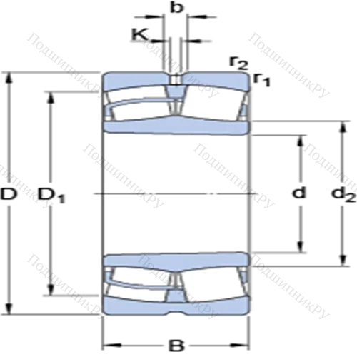 Сферические роликоподшипники с цилиндрическими и коническими отверстиями 22324 CCKJA/W 33VA 405 от производителя  SKF Сферические роликоподшипники с цилиндрическими и коническими отверстиями 22324 CCKJA/W 33VA 405 от производителя  SKF