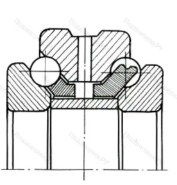 Подшипник  234709 (178909) размер 47x75x38 от производителя  SKF