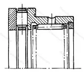 Модификация подшипника 4-584805 размер 30x42/47x30 от производителя  ГПЗ-3
