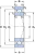 Подшипник 7006 CB/P 4A