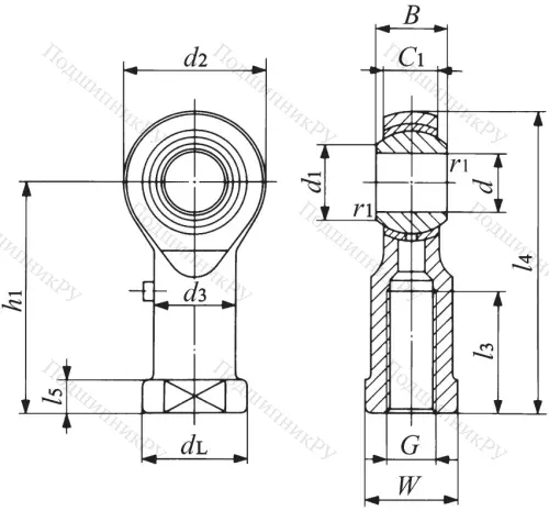Шарнирная головка  PHS 10 L в Нижнем Новгороде