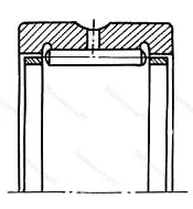 Модификация подшипника 524710 размер 50x62x25