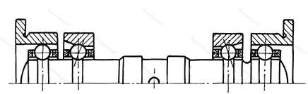 Модификация подшипника 4-106052ЮТП размер 3,2x6/7,5x22,5 от производителя  ГПЗ-200