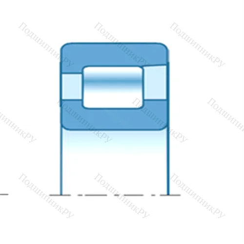 Подшипник роликовый радиальный NF 1021