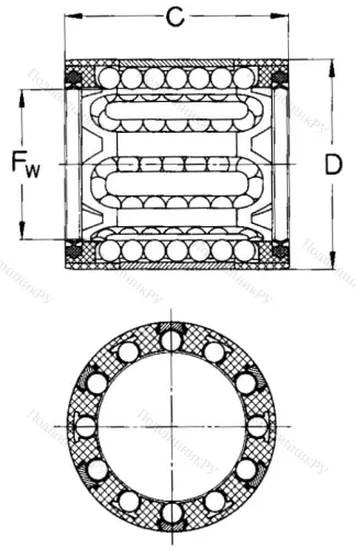 Подшипник LBBR 10-2LS в Нижнем Новгороде