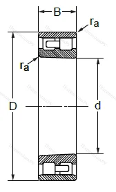 Двухрядный роликовый подшипник NN 3017 KMP 5 (3182117-5 Л ГОСТ) в Нижнем Новгороде